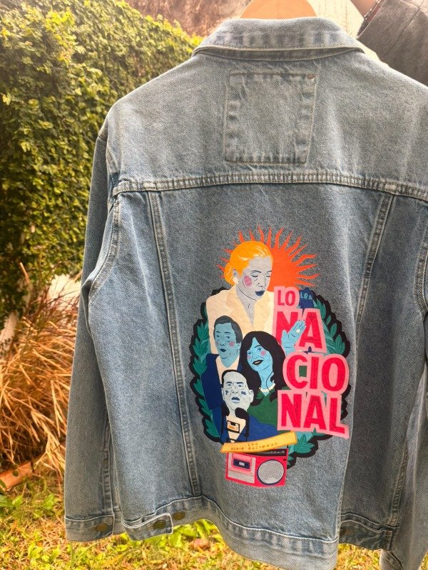 Producto - Campera de Jean Cadena Nacional - 1