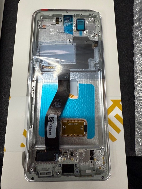 Producto - MODULO SAMSUNG S21 ULTRA G998 PLATEADO-BLANCO ORIGINAL VIDRIO CAMBIADO IMPECABLE