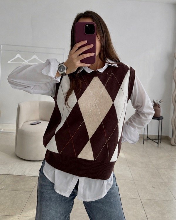 Producto - Chaleco rombo