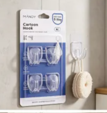 Producto - Ganchos transparentes