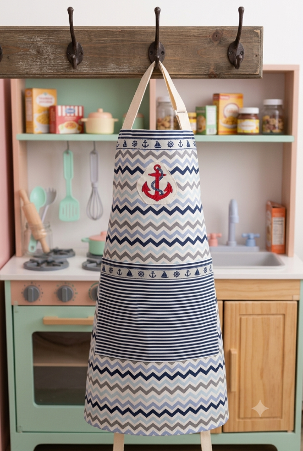 Producto - Delantal cocina "Marineritos" para niños - 0