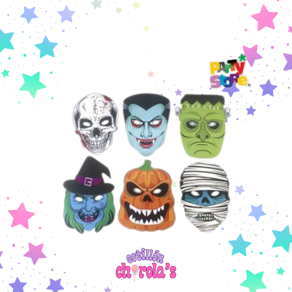 Producto - ANTIFAZ MOUSTRO - 6 UNIDADES