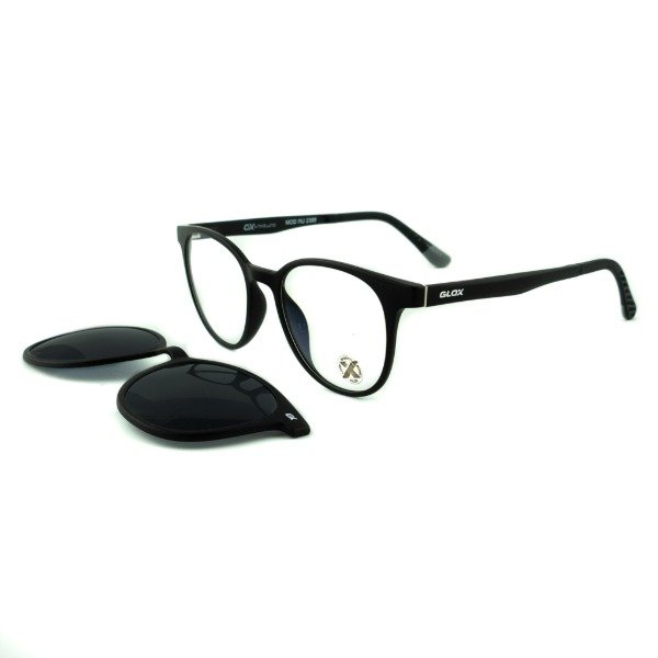 Producto - Glox Clip-On NU 2389 Redondo Negro - 0