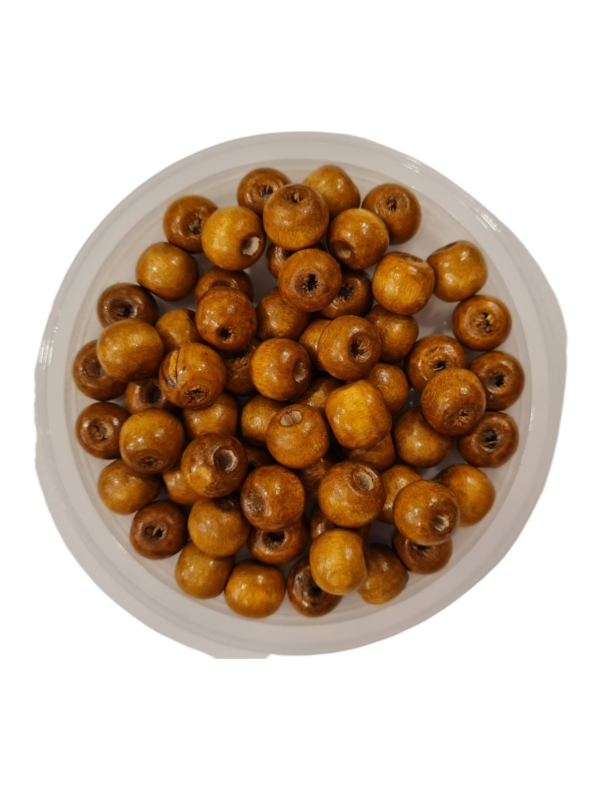 Producto - 2. CUENTAS DE MADERA 10MM