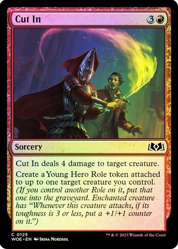 Producto - Cut In Foil  Wilds of Eldraine