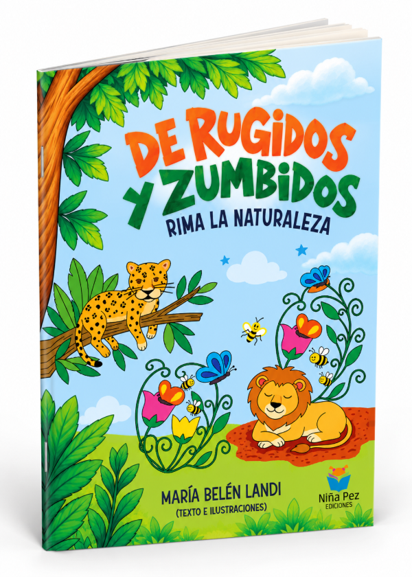 Producto - De rugidos y zumbidos - Rima la naturaleza - María Belén Landi