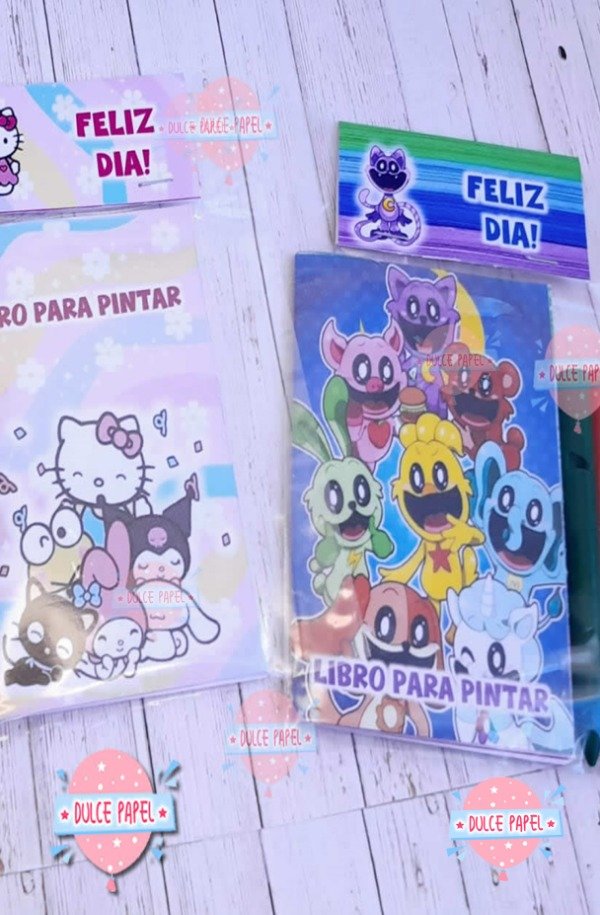 Producto - Minilibritos para Pintar - 6