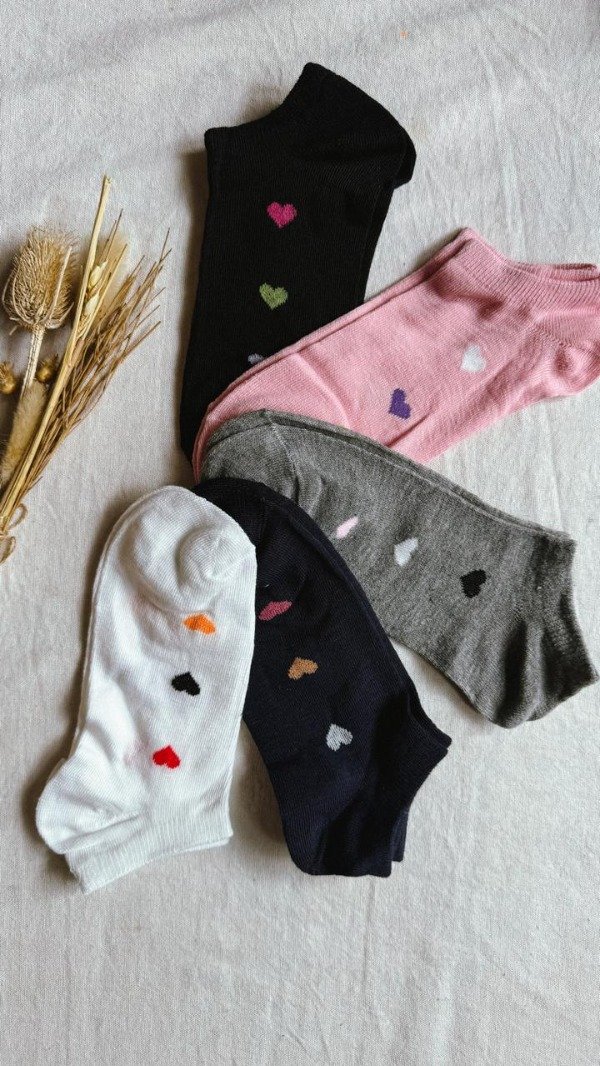 Producto - Soquete corazon color x 3