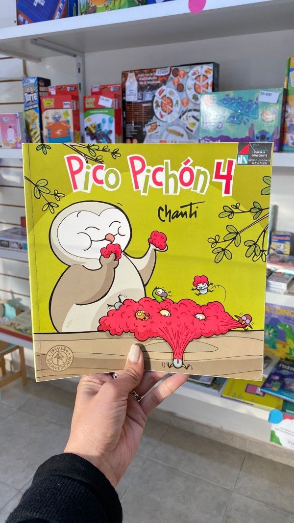 Producto - Libro "Pico pichón 4" de Chanti- Historietas