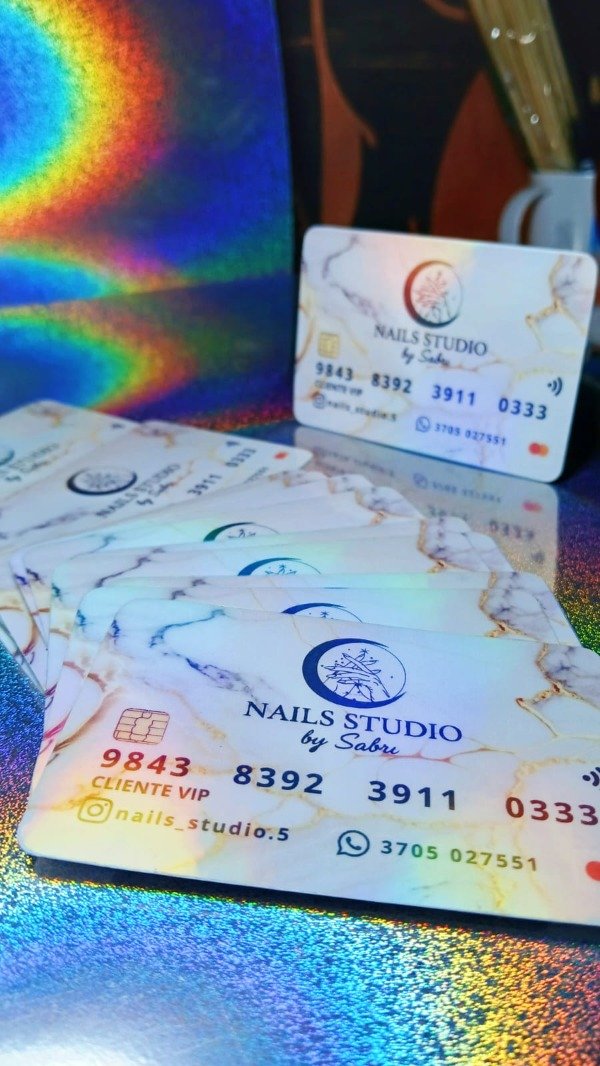 Producto - Tarjetas personalizables pack de 100 unidades - Premium Doble faz