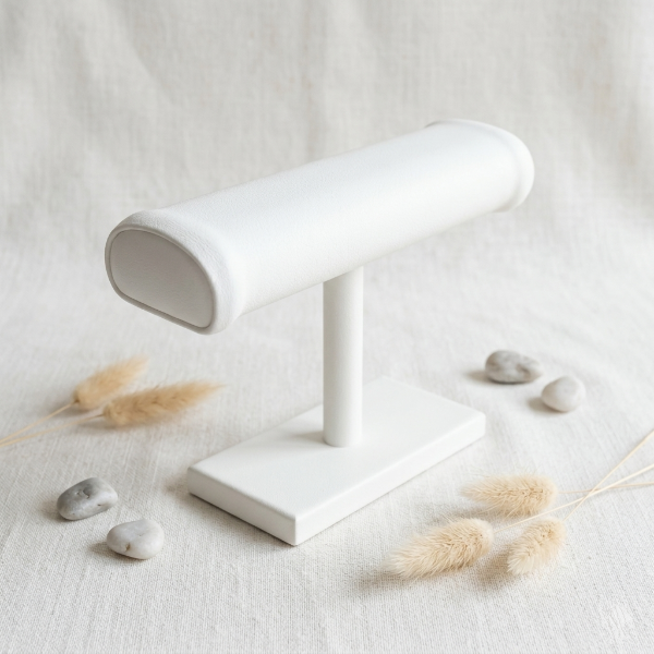 Producto - Exhibidor Pulseras-Madera y Ecocuero
