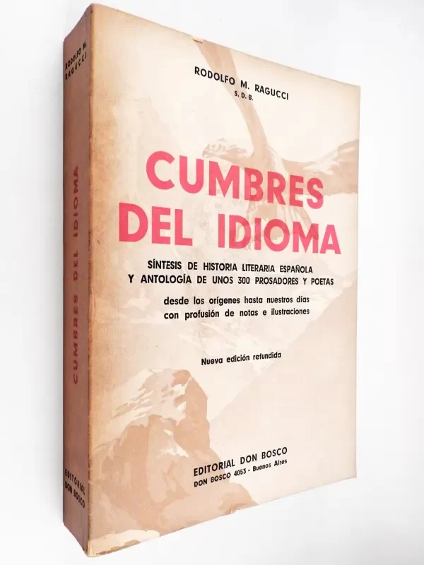 Producto - Ragucci Cumbres Del Idioma Antología Literatura Española