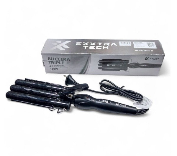 Producto - BUCLERA TRIPLE (ONDAS Y RULOS SUAVES) EXXTRATECH mc4200