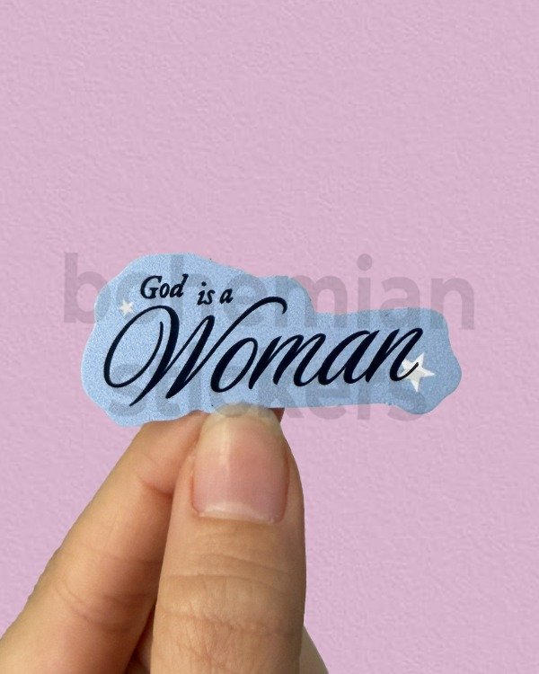 Producto - GOD IS A WOMAN - Sticker Individual de Ariana Grande