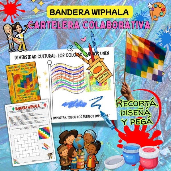 Producto - CARTELERA COLABORATIVA. LOS COLORES QUE NOS UNEN.