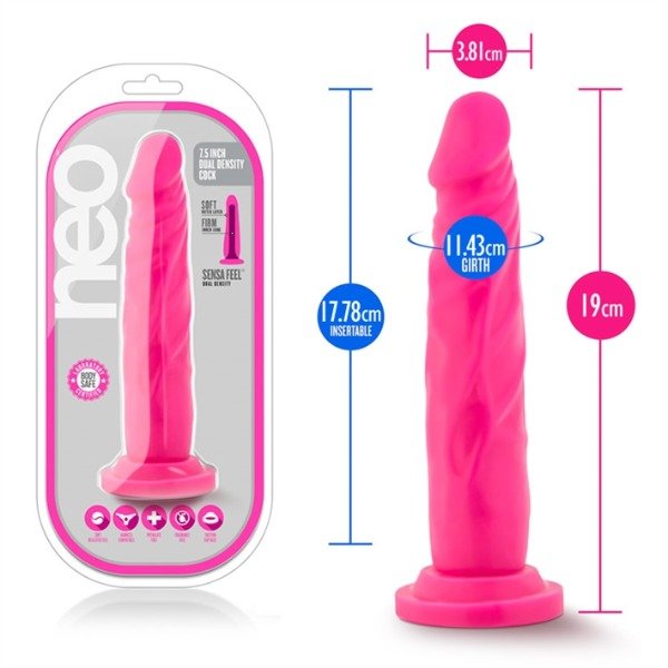 Producto - Dildo fucsia con sopapa
