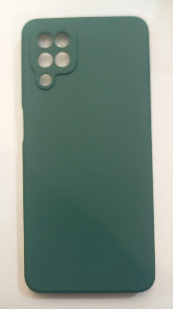 Producto - Funda Silicone Case Verde para Samsung A12