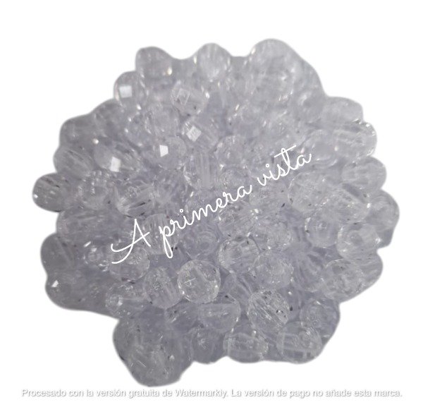Producto - Perlas facetadas cristal x25g