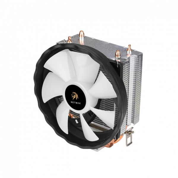 Producto - Cooler 120x120mm con disipador termico 100W -rodamiento hidraulico -2100 RPM