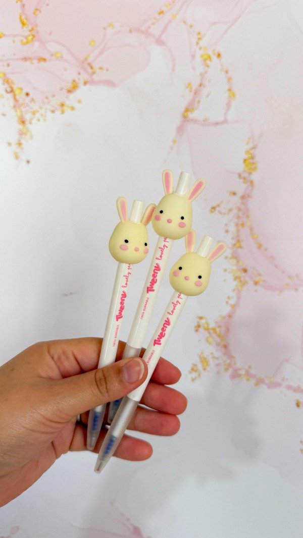 Producto - Lapicera borrable conejito amarillo bebé