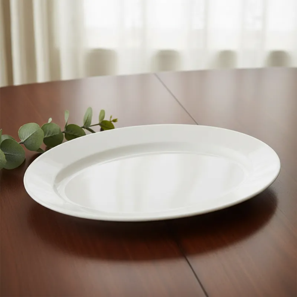 Producto - Fuente Plato Oval 26 Cm Rak Porcelain Premium Banquet