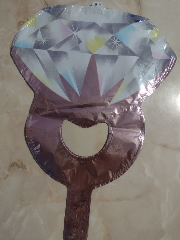 Producto - Anillo rosa gold 40cm