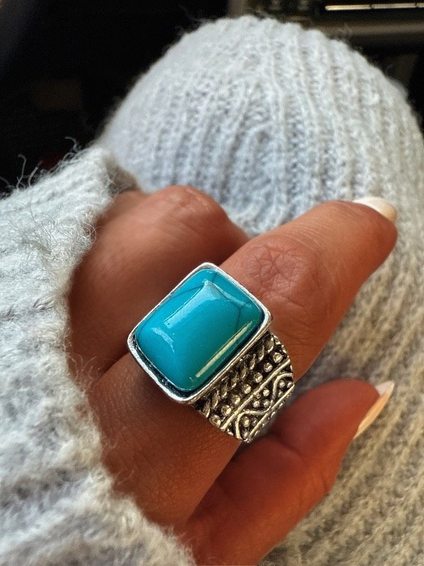 Anillo Turquesa Elegir Modelo - ROMANA JOYAS