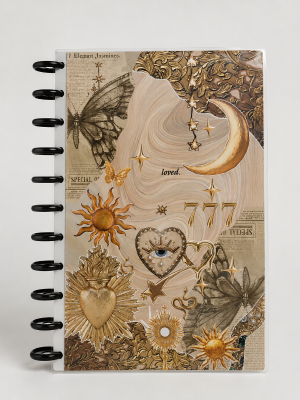 Producto - Universo Golden - cuaderno A4 - 0
