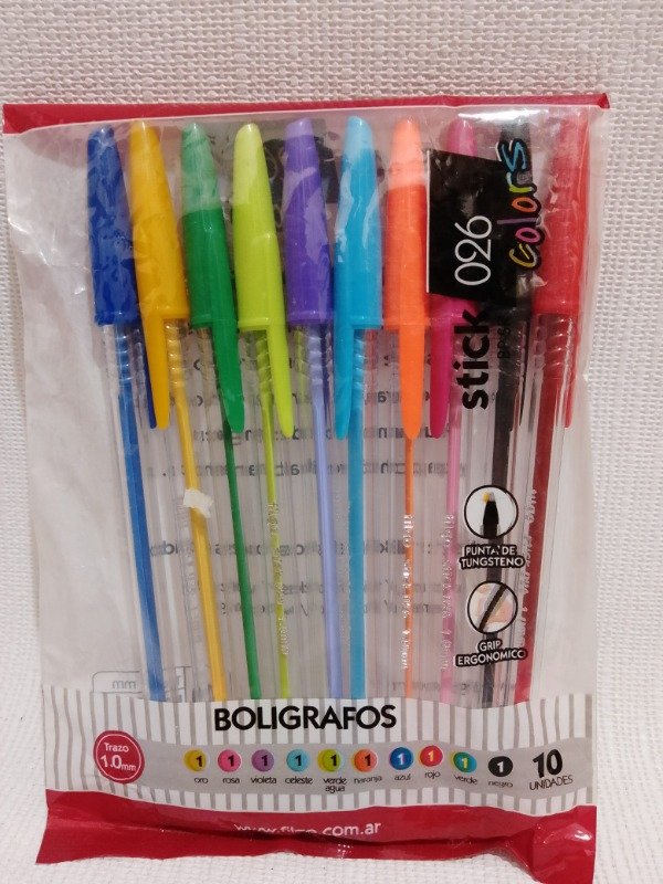 Producto - Boligrafos Pack por 10 unidades