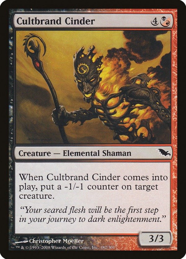 Producto - Cultbrand Cinder  Shadowmoor