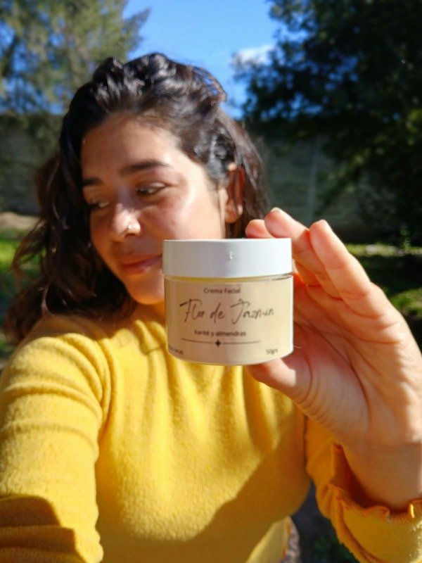 Producto - Crema Facial Flor de Jazmin (piel seca) - 1