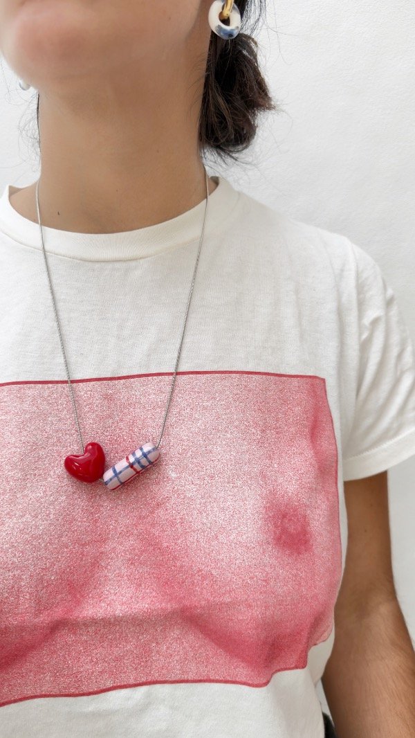 Producto - Collar corazón y cuadrille