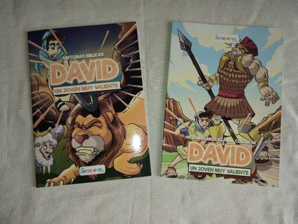 Producto - Libro historias bíblicas para colorear -David