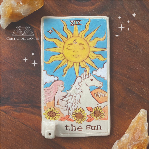 Producto - Portasahumerio Tarot "El sol"