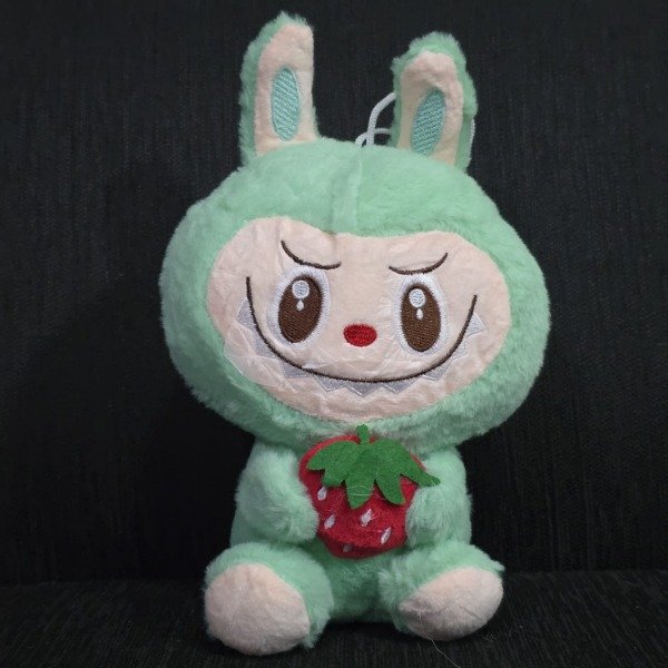 Producto - Peluche: Labubu con fruta [27 cm] (Verde)
