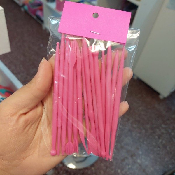 Producto - Estecas Rosadas x14