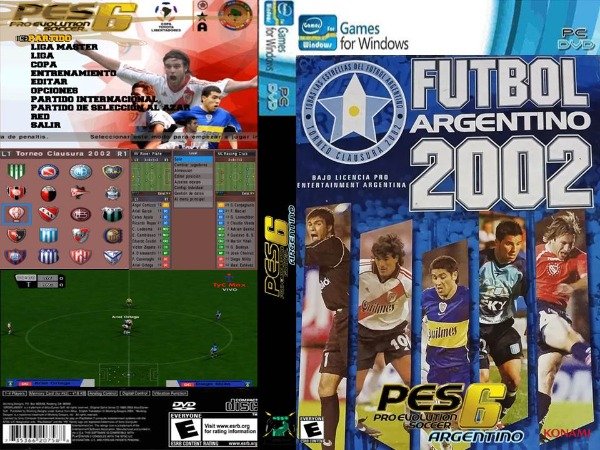 Producto - PES 6 CLAUSURA 2002 (PC)