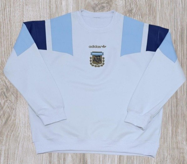 Producto - Buzo Basic AFA 2026 Blanco