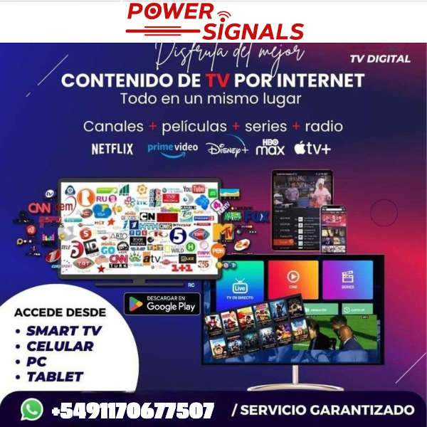 Producto - POWER SIGNALS 3 MESES 1 PANTALLAS