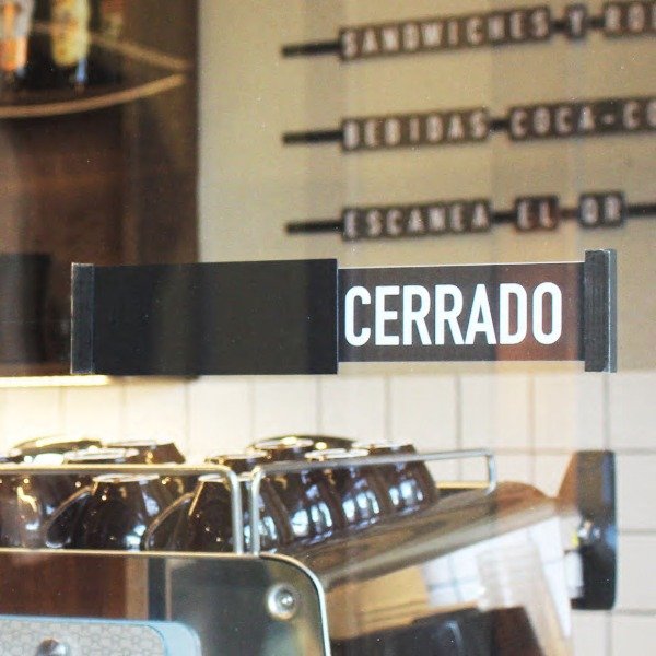 Producto - Cartel Abierto-Cerrado