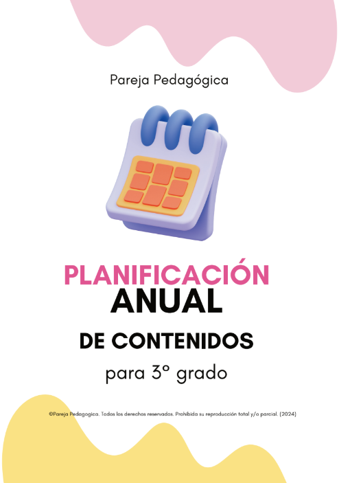 Producto - Planificación Anual de Tercer Grado. Nivel Primario