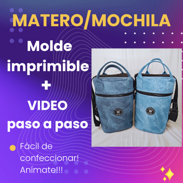 Producto - MATERO-MOCHILA