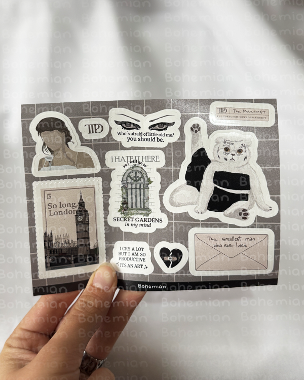 Producto - Plancha TTPD Taylor - Planchas de stickers