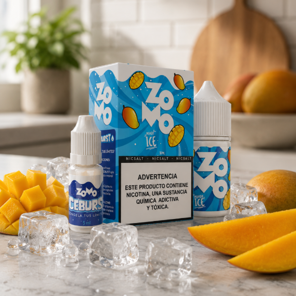 Producto - NIC SALT ZOMO MANGO ICE 20MG 30ML