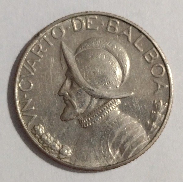Producto - Panamá 1 cuarto de Balboa 1970 - 0