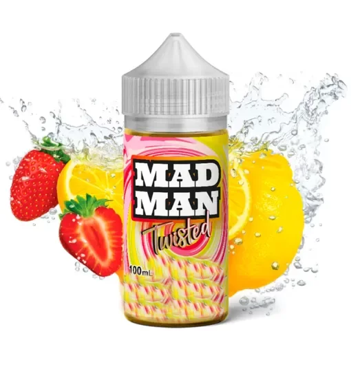 Producto - (FREEBASE) MAD MAN - 100ML 03MG - TWISTED STRAWBERRY LEMON ICE