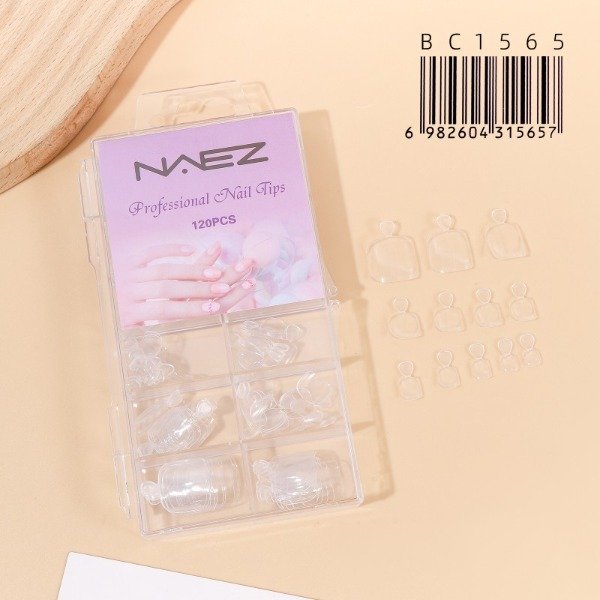 Producto - Tips de soft gel para Pies 120psc