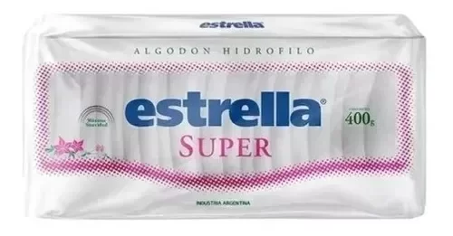 Producto - Estrella Algodón Super Máxima Suavidad X 400 Grs