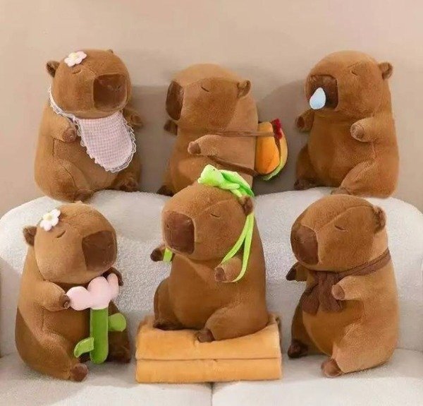 Producto - PELUCHE CON MANTA CAPYBARA