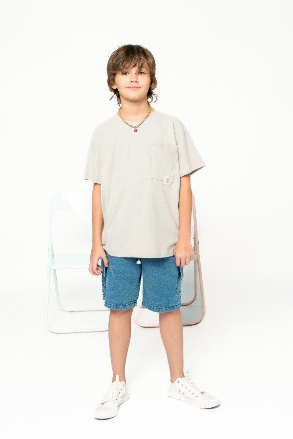 Producto - Remera Beige Panal